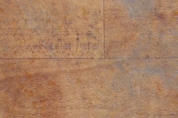 Close-up of Dusty Aged Wooden Surface Texture