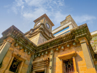 Bomanjee Hormarjee Wadia Clock Tower, It is a heritage structure built in1880 situated Bazaar Gate Street, Fort , MUMBAI, , INDIA.