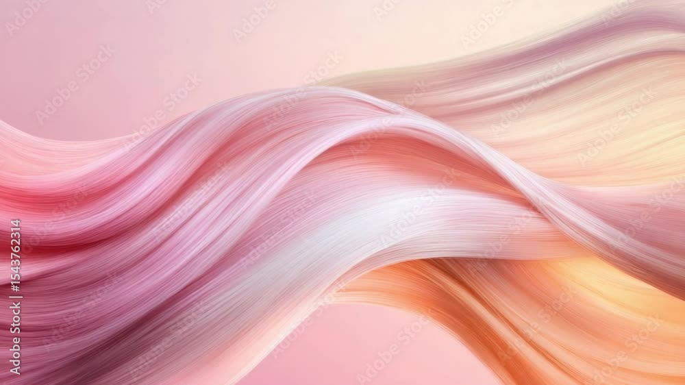 Poster abstract pink and orange swirl: a mesmerizing abstract image featuring a dynamic swirl of pink and o