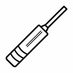 Cricket bat icon