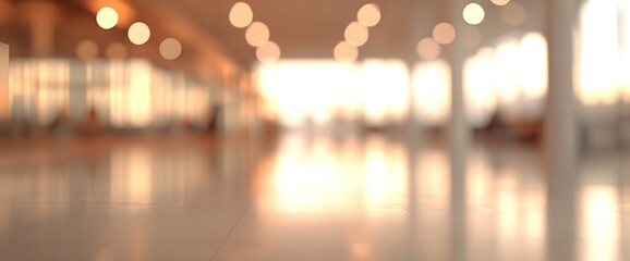 Blurred office background with a modern conference room interior, blurred bokeh effect.