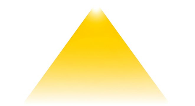 Radiant Yellow Triangle Shape Gradient Design Element for Backgrounds Website Logos and Branding Projects - Powered by Adobe