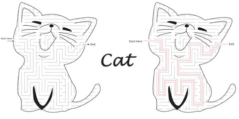 Engage young minds with this fun and educational maze for kids! This printable activity features an exciting maze puzzle designed to challenge children’s problem-solving skills. 