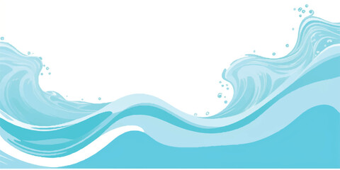 Tranquil watercolor sea texture featuring light blue and green hues. Hand-painted abstract art perfect for backgrounds, invitations, and creative projects.
