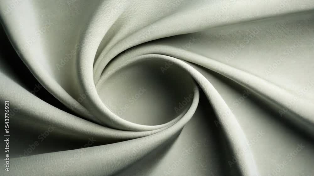 Aufkleber swirled fabric: abstract shot of a fabric that swirls and folds in intricate patterns. a study of te