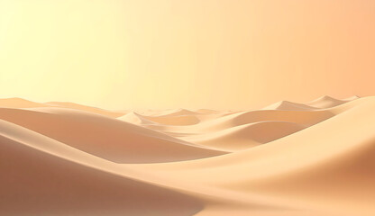 Abstract sand dune texture in warm beige and terracotta, soft shadows