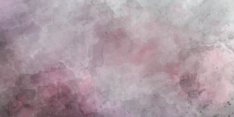 Pink background. pink watercolor background abstract texture with color splash design. Pink watercolor pastel painted background Vector 