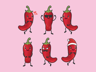 red character hot sauce mascot chili food cartoon spicy emoji icon fire mexican flame burning comic