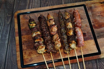 Espetinho Churrasco de Carne - Petiscos