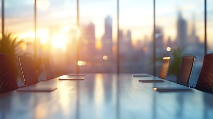 Blurred perspective of a long, empty hospital corridor with shiny blue floors and bright lighting, symbolizing a modern medical facility