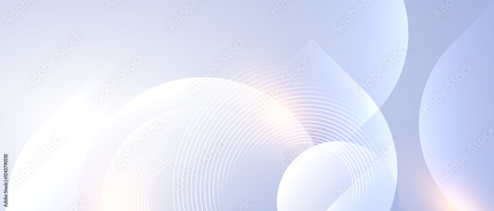 Leinwandbilder Modern abstract background with circular line patterns.