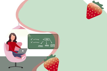 coworking background