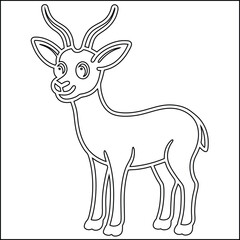 Detailed cartoon illustration digital art