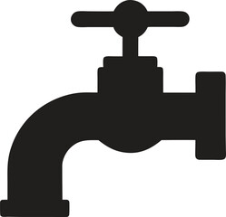 Water Faucet or tap icon, water faucet symbol icon vector