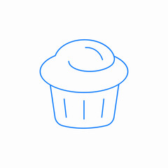 pancake with topping icon sign vector