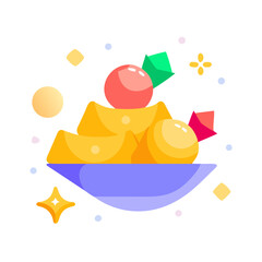 Gold ingot icon Holiday SVG Icon