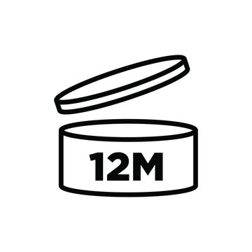 12m period after open pao icon sign