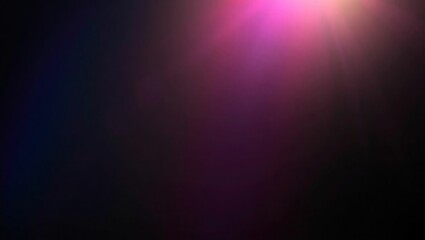 Blurred rainbow refraction overlay effect. Light lens prism effect on black background. Holographic reflection, crystal flare leak shadow overlay. Colorful rainbow disco ball light