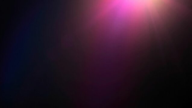 Blurred rainbow refraction overlay effect. Light lens prism effect on black background. Holographic reflection, crystal flare leak shadow overlay. Colorful rainbow disco ball light