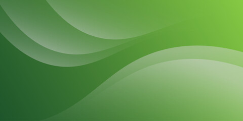 Abstract green wavy background. Eps10