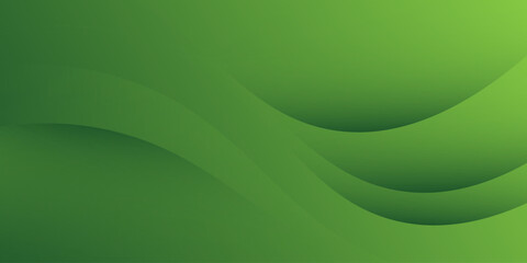 Abstract green wavy background. Eps10