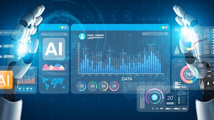 AI Assistant Brain Processor with LLM Technology, Big Data, Machine Learning, Generative AI for...
