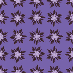 Seamless floral pattern, vintage background