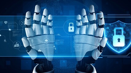 Cyber security protection and cyber security strategies against cyber threats, system hacks,...