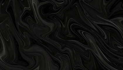 Obraz premium Black Marble Swirl Texture.