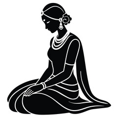 girl in yoga position