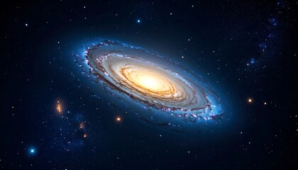 Spiral Galaxy in Space. (2)