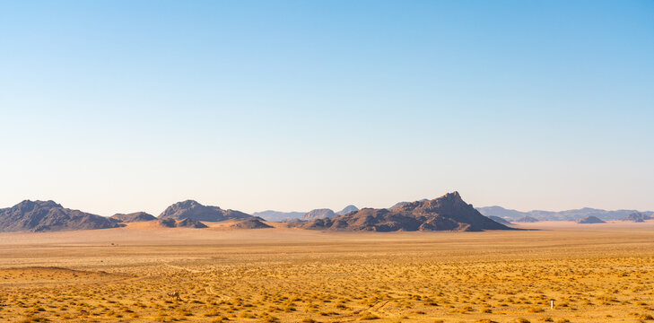 Scenic road between Riyadh and AlUla, Saudi Arabia