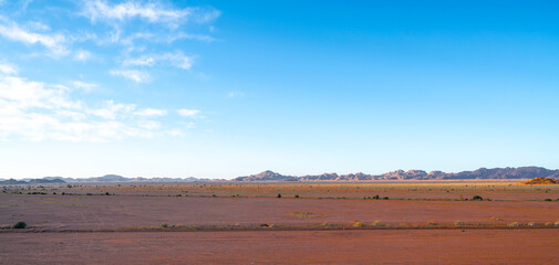Scenic road between Riyadh and AlUla, Saudi Arabia