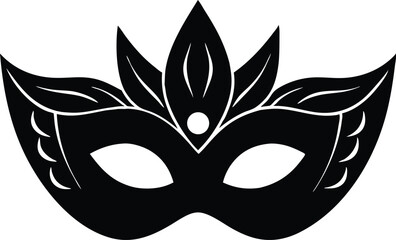 carnival mask vector illustration