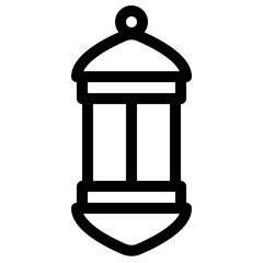 Vintage Wall Lantern Icon