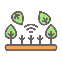 Smart Garden Vector Icon