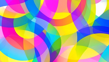 Obraz premium Colorful Abstract Circle Background.