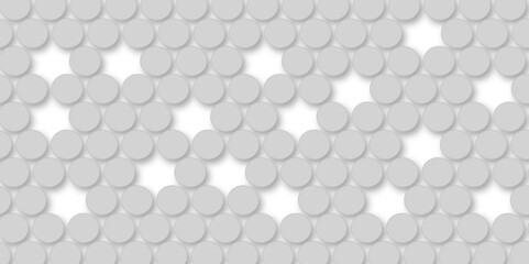 Grey tiles wall. round marble textures, ball tiles. Top view pavement circle block gray texture with seamless patterns floor background. Air Bubble wrap texture background. Textured Background.