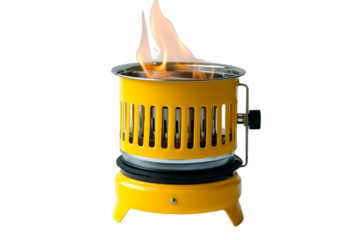 Compact stove designed for outdoor meals