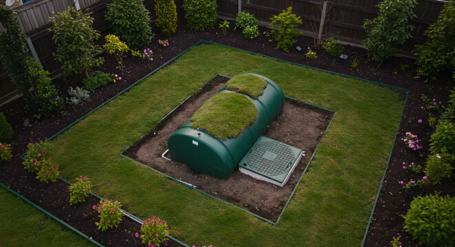 Residential Septic System Installation Landscaping