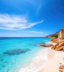 Azure Waters Lap White Sand