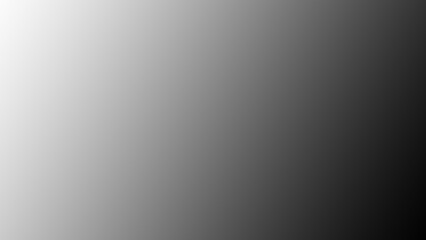 Naklejka premium Black and white gradient from bottom corner to top