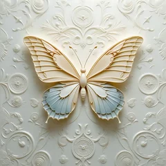 Photo sur Plexiglas butterfly on grunge background