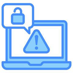 Obraz premium Data Breach Icon