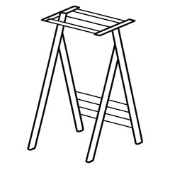 illustration of a school desk