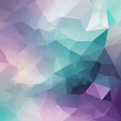 Obraz premium Low poly pastel abstract background