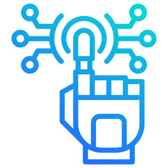 Robotic Hand Icon