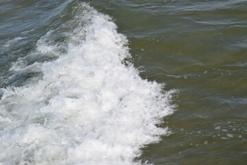 water wave on the beach