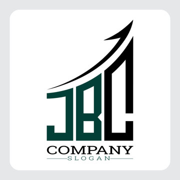 JBC Company Logo Design Growth vector, JBC Upward Arrow Business Success Logo vector, JBC Corporate Branding Logo , JBC logo design, JBC simple and modern logo, JBC business finance logo design, etc.