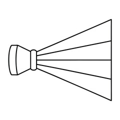 metal whisk isolated on white